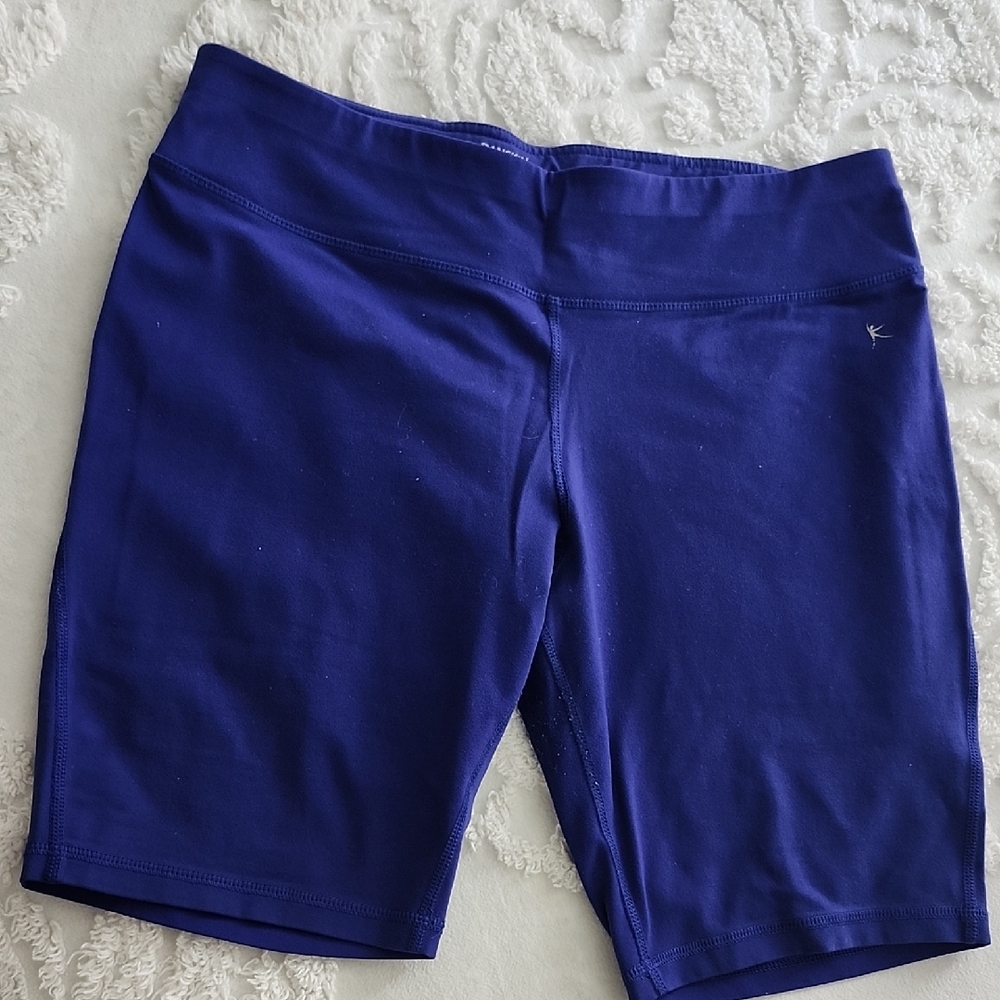 Women's DANSKIN Blue Athletic Shorts